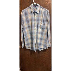 Mens Alan Flusser  Long Sleeve Shirt Medium